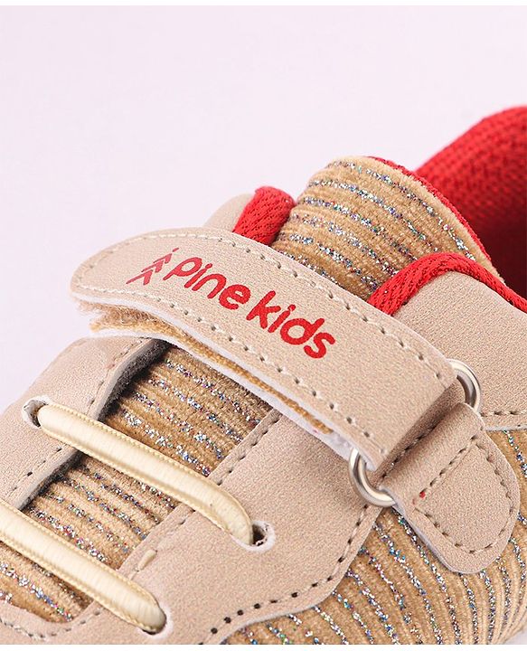 Pine Kids Sports Shoes - Golden