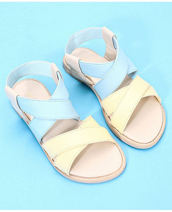 Pine Kids Sandals - Yellow Sky Blue