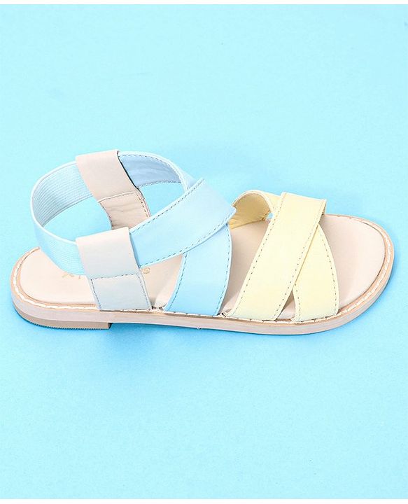 Pine Kids Sandals - Yellow Sky Blue