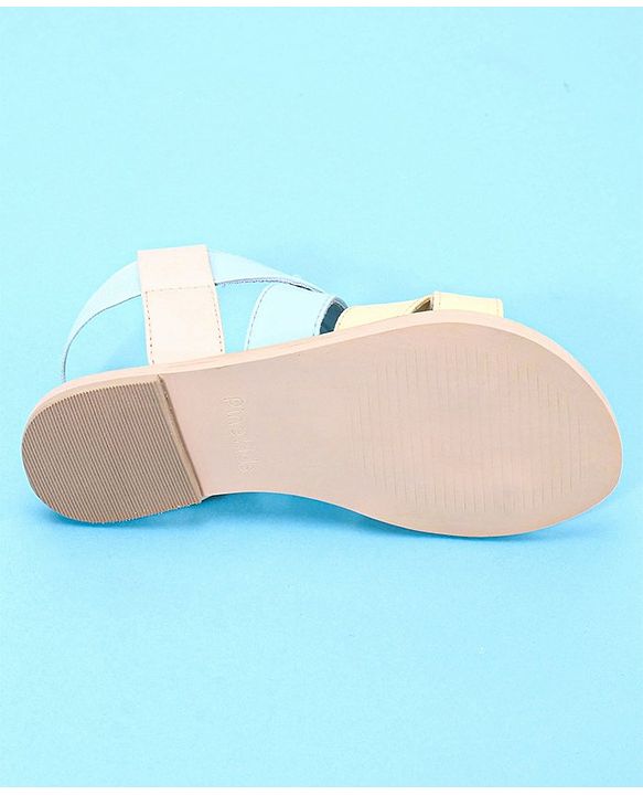 Pine Kids Sandals - Yellow Sky Blue