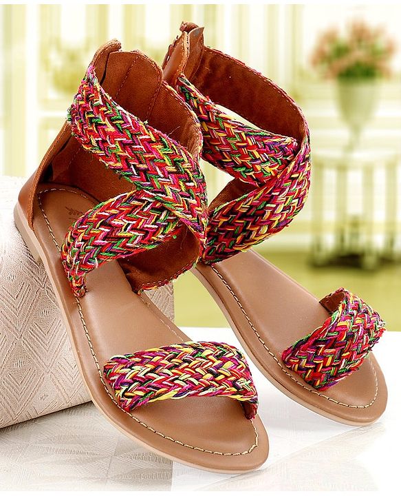 Pine Kids Ethnic Footwear - Multicolour