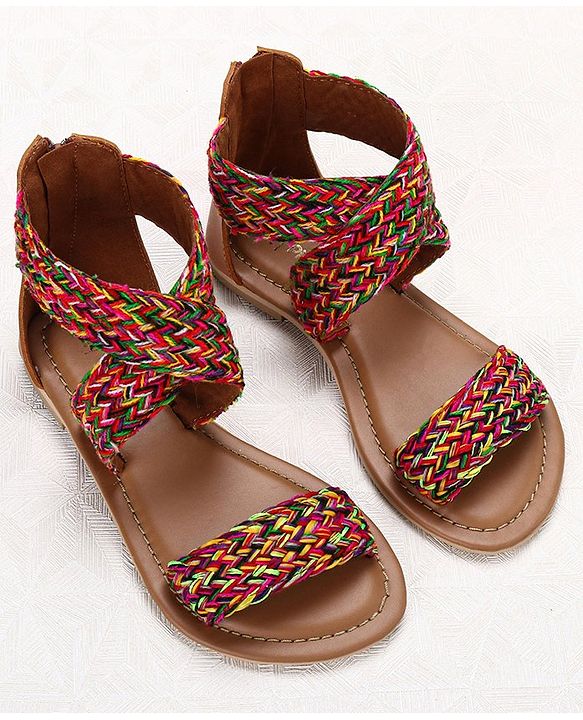 Pine Kids Ethnic Footwear - Multicolour