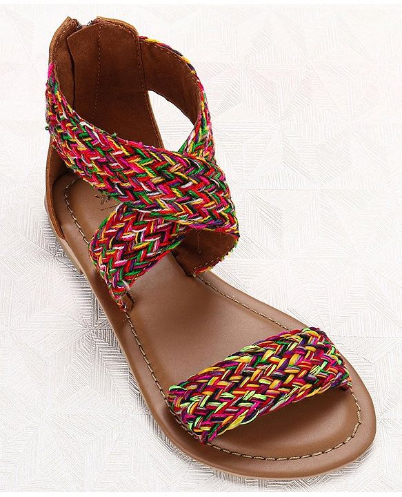 Pine Kids Ethnic Footwear - Multicolour