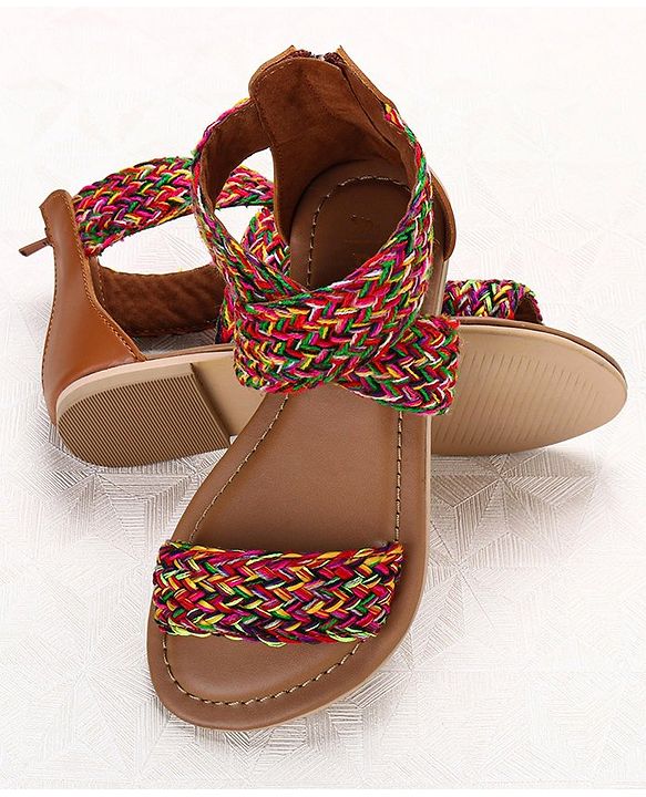 Pine Kids Ethnic Footwear - Multicolour