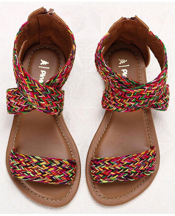 Pine Kids Ethnic Footwear - Multicolour
