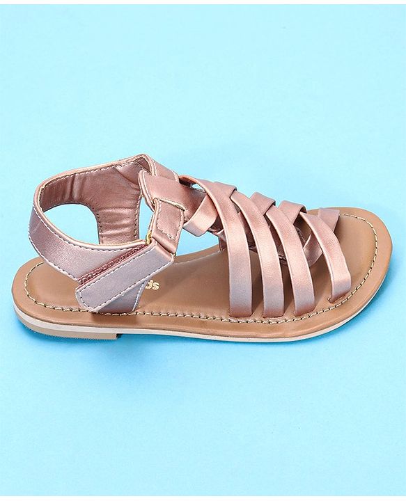 Pine Kids Mule Sandals - Rose Gold