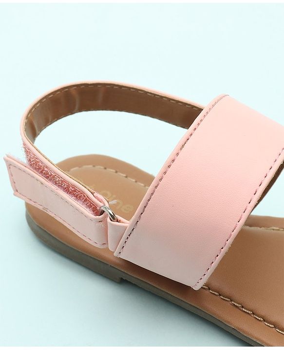 Pine Kids Sandals Bow Applique - Mustard Yellow