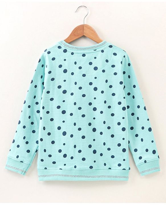 Pine Kids Full Sleeves Bio Washed Sweatshirt Text Graphic Pack of 2 - Pink & Blue