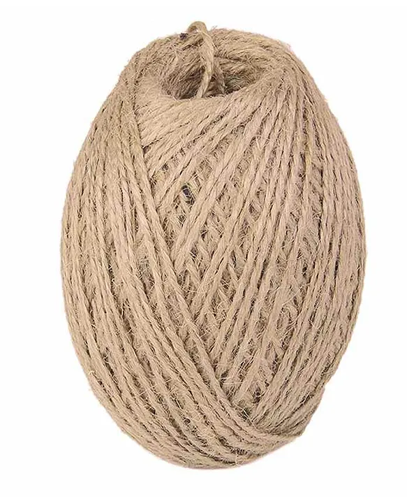Asian Hobby Crafts Twine Cord Natural Jute Thread Brown Online India, Buy  Art & Creativity Toys for (6-15Years) at  - 9931926