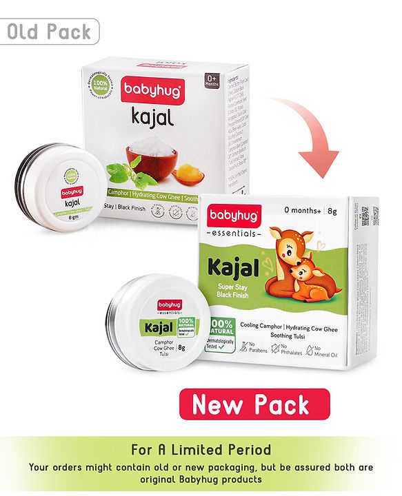 Babyhug 100% Natural Kajal - 8 g