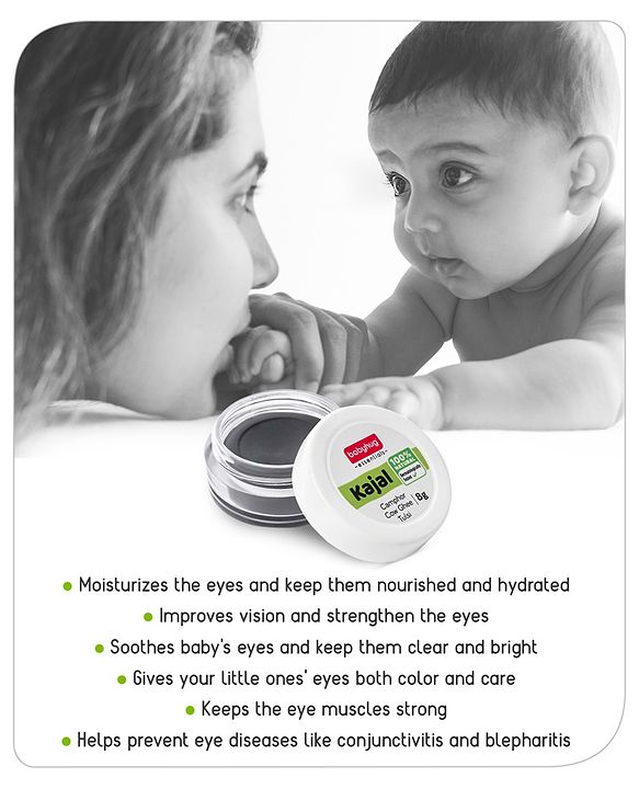 Babyhug 100% Natural Kajal - 8 g