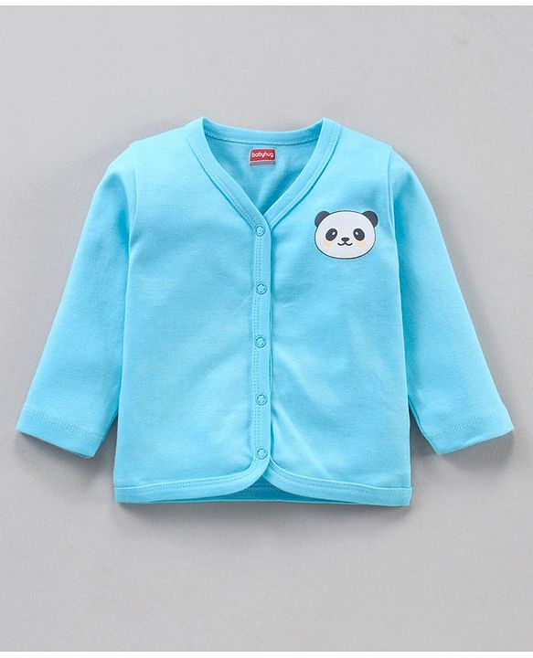 Babyhug 100%Cotton Full Sleeves Vests Pack of 7 - Multicolour