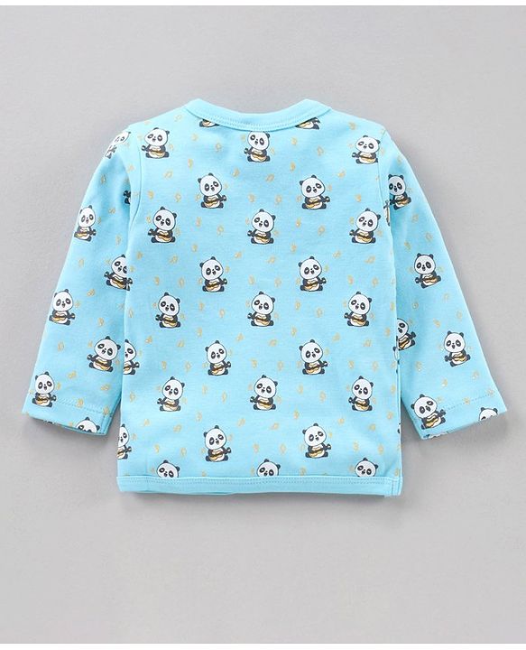 Babyhug 100%Cotton Full Sleeves Vests Pack of 7 - Multicolour