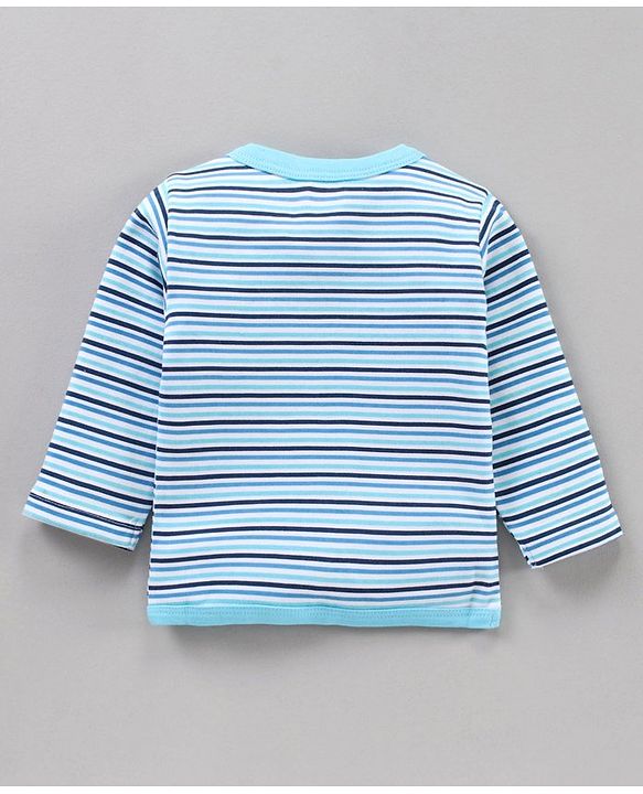Babyhug 100%Cotton Full Sleeves Vests Pack of 7 - Multicolour