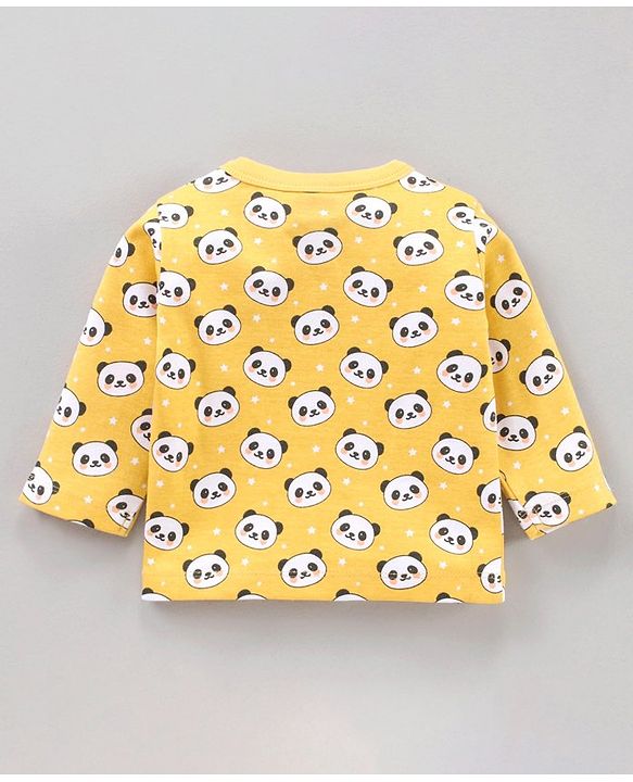 Babyhug 100%Cotton Full Sleeves Vests Pack of 7 - Multicolour