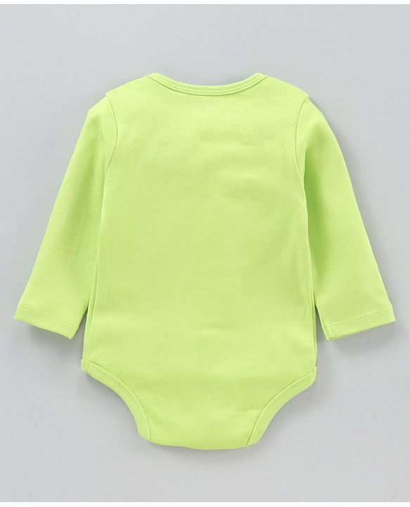 Babyhug 100% Cotton Full Sleeves Solid Onesies Pack of 5 - Multicolor