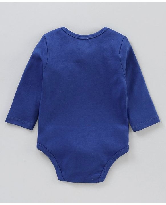 Babyhug 100% Cotton Full Sleeves Solid Onesies Pack of 5 - Multicolor
