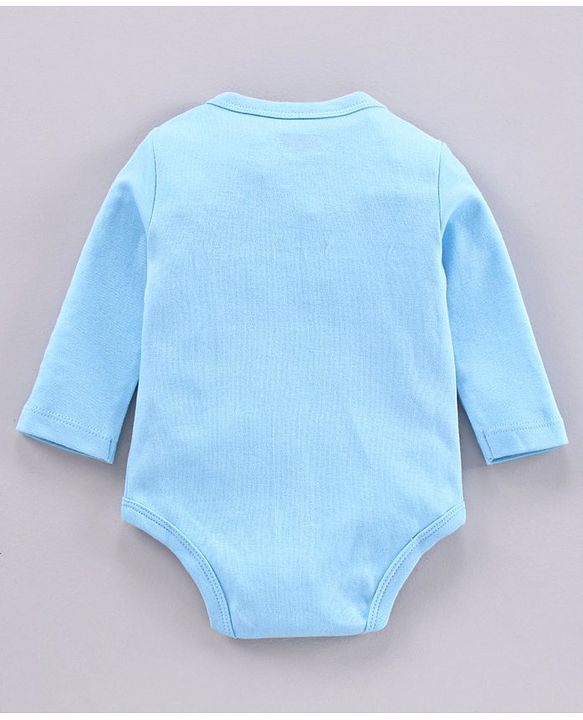 Babyhug 100% Cotton Full Sleeves Onesies Pack of 3 - Multicolor