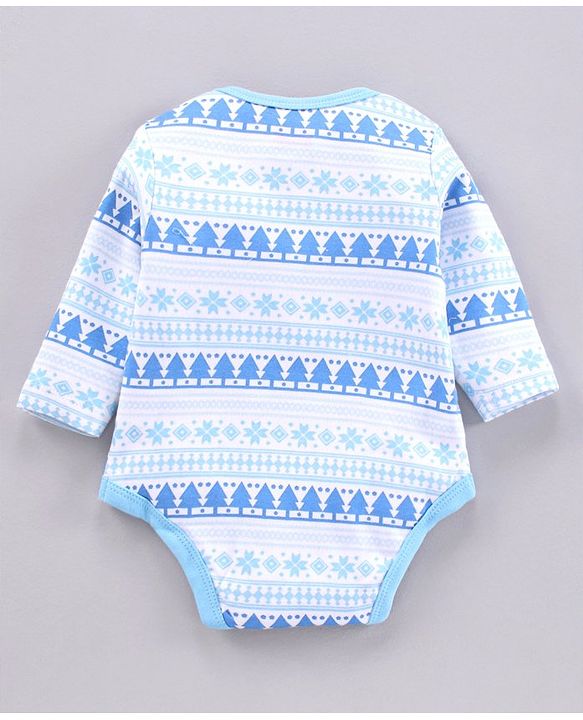 Babyhug 100% Cotton Full Sleeves Onesies Pack of 3 - Multicolor