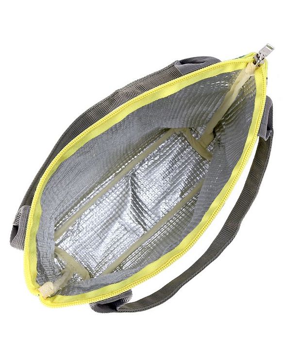 Babyhug Insulated Lunch Bag With Koala Print - Yellow