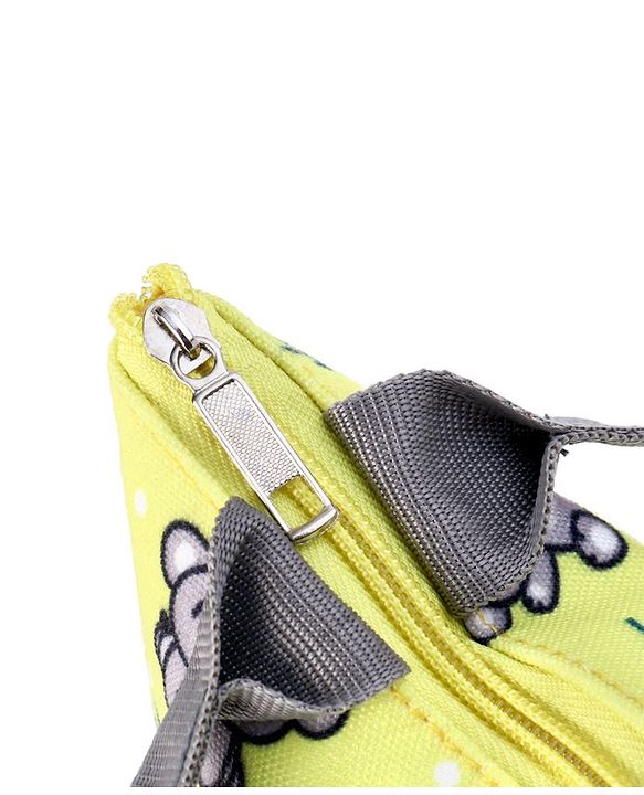 Babyhug Insulated Lunch Bag With Koala Print - Yellow
