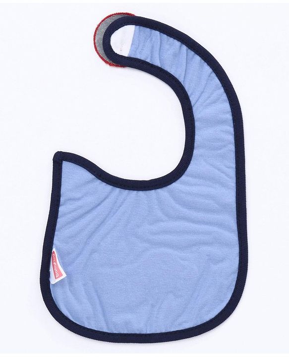 Babyhug Knitted Velcro Bib (Print and Color May Vary)