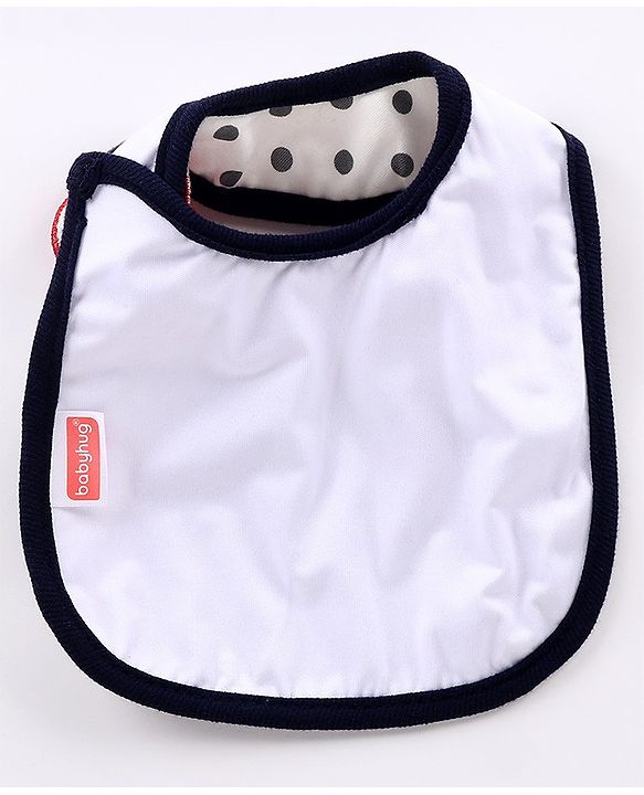 Babyhug Knitted Velcro Bib (Print and Color May Vary)