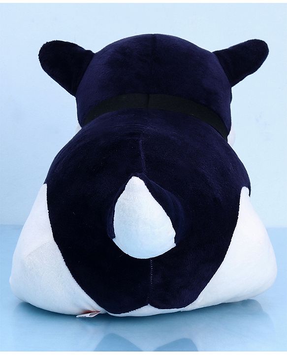 Babyhug Wolf Dog Soft Toy Blue White - Height 40 cm