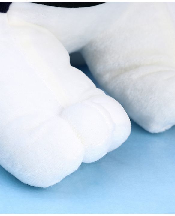 Babyhug Wolf Dog Soft Toy Blue White - Height 40 cm