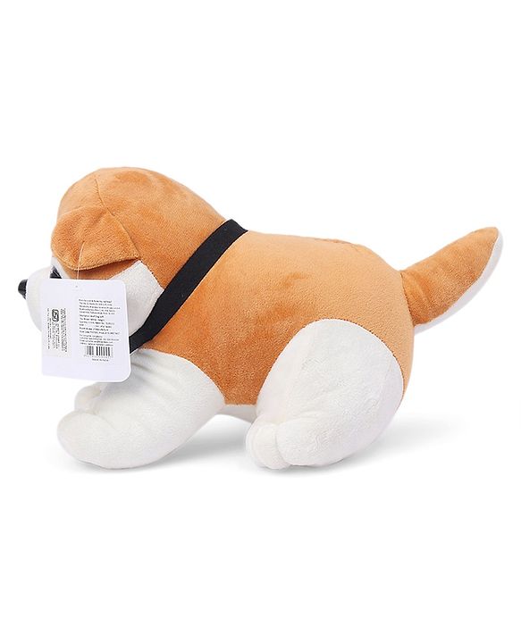 Babyhug Wolf Dog Soft Toy Blue White - Height 40 cm
