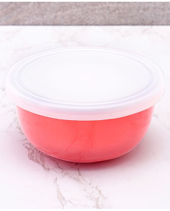 Pine Kids Non Spill Bowls with Spoon Pack of 2 - Blue Pink