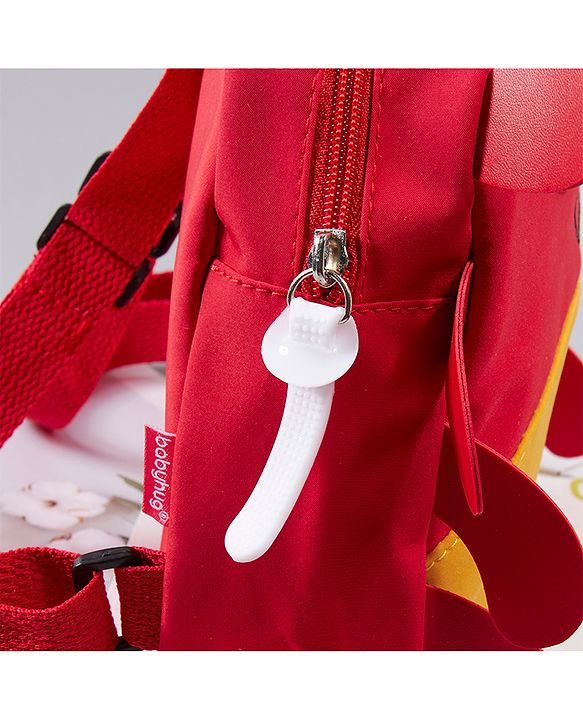 Babyhug Crab Design Fashion Backpack - Red