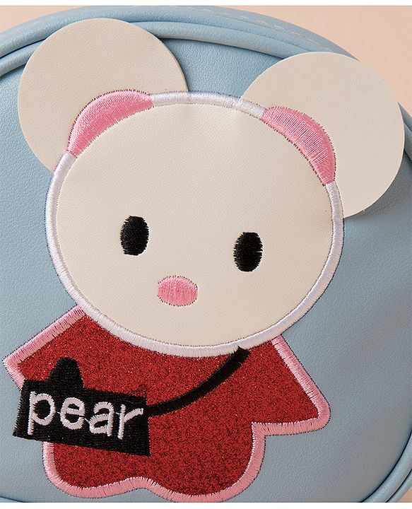 Babyhug Rat Patch Sling Bag - Blue