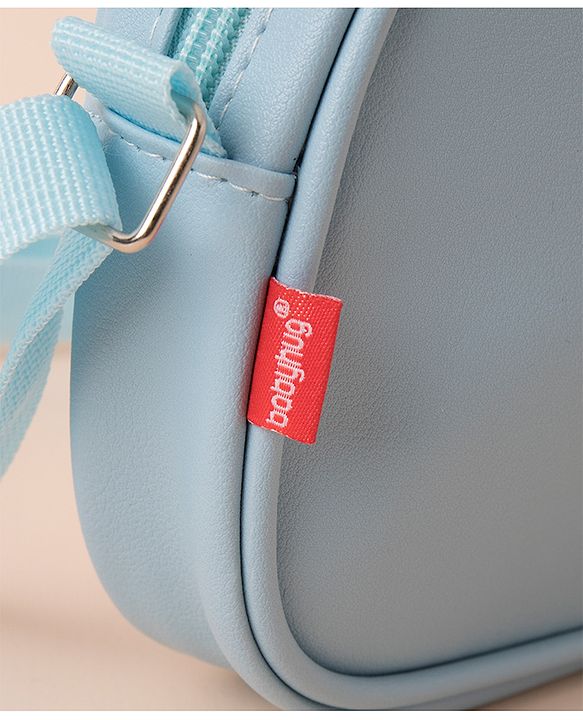 Babyhug Rat Patch Sling Bag - Blue