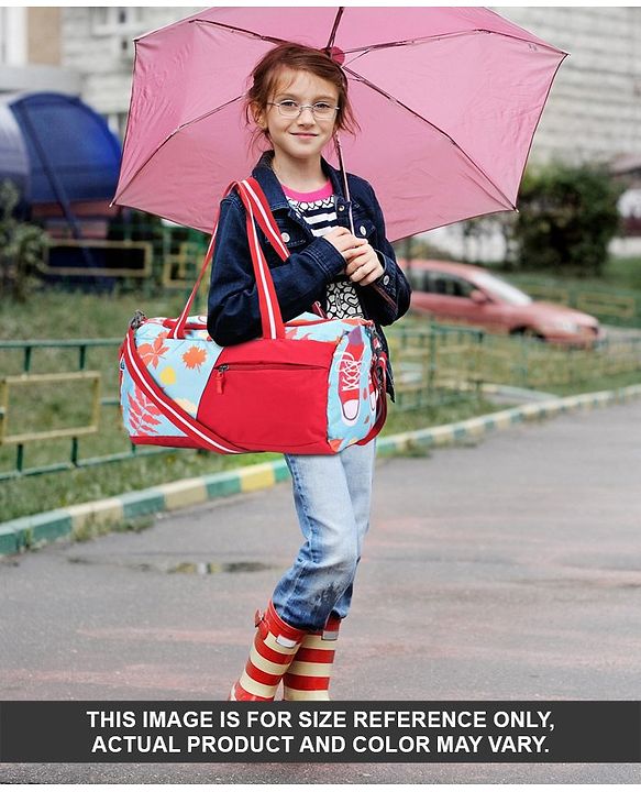 Pine Kids Duffle Bag cum Backpack for 1 Day Trip  - Red