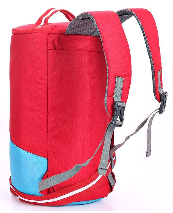 Pine Kids Duffle Bag cum Backpack for 1 Day Trip  - Red