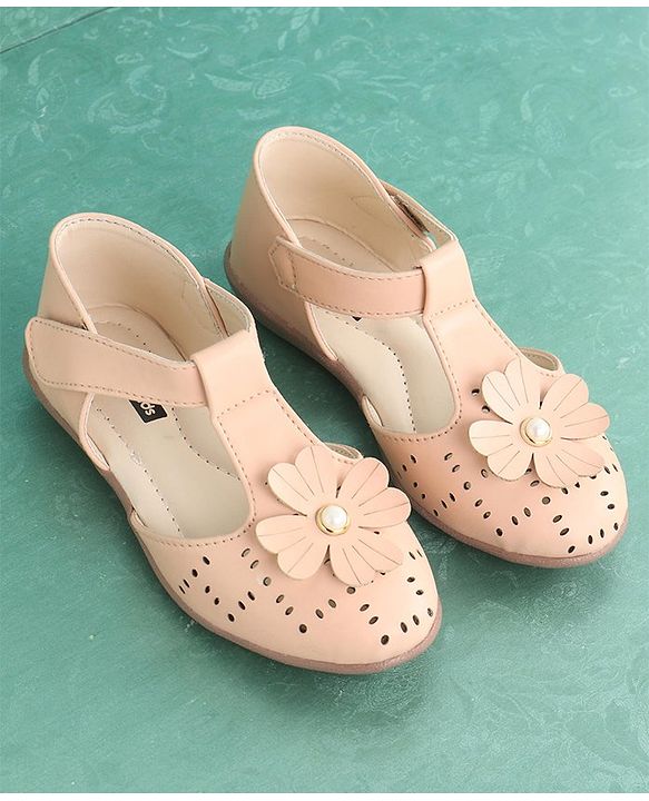 Pine Kids Bellies & Peep Toes - Beige