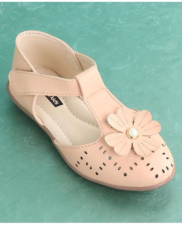 Pine Kids Bellies & Peep Toes - Beige