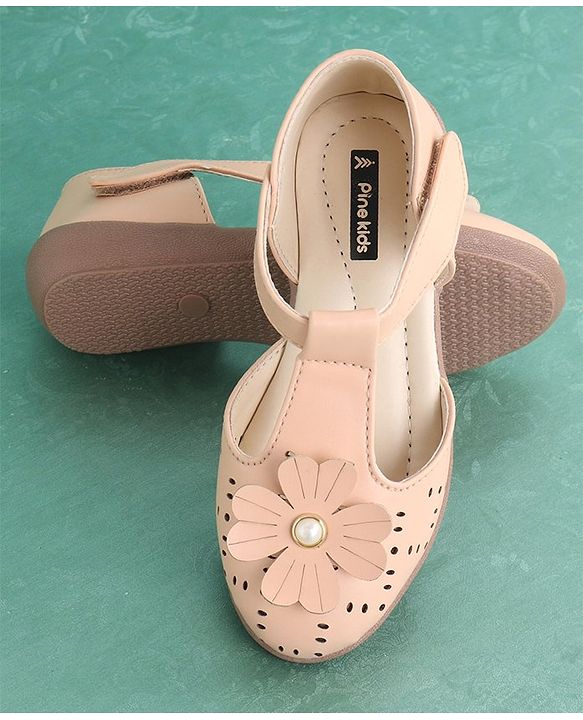 Pine Kids Bellies & Peep Toes - Beige