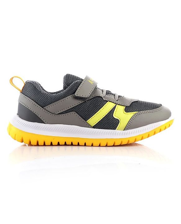 Pine Kids Sports Shoes - Dark & Light Grey
