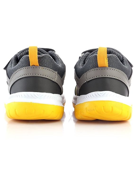 Pine Kids Sports Shoes - Dark & Light Grey