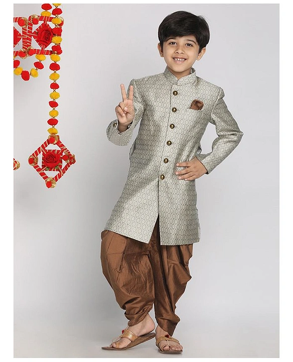 Buy Maroon Silk Blend Plain Cowl Draped Dhoti Pant For Boys by Adara Khan  Online at Aza Fashions.