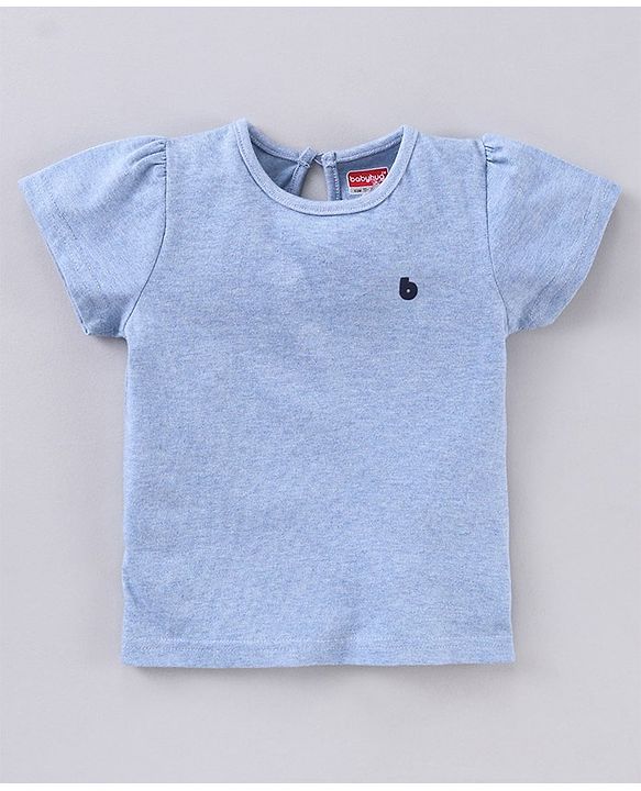 Babyhug Half Sleeves Solid Tee Pack of 3 - Yellow Pink Blue