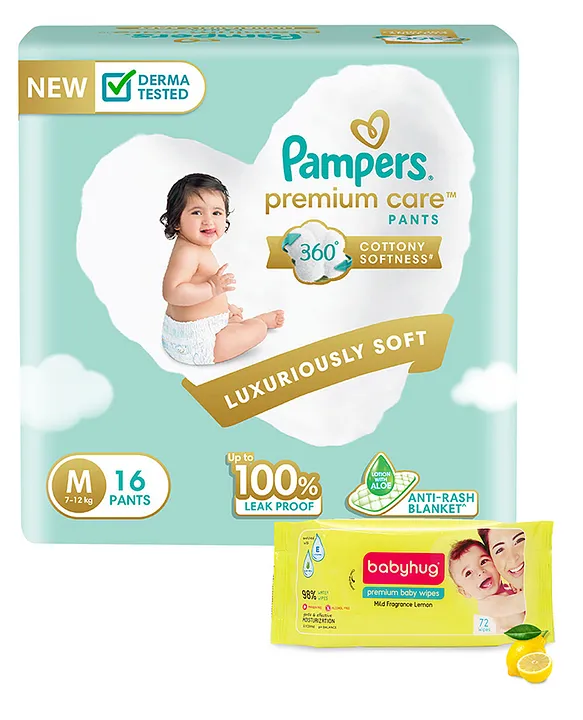 Buy Pampers Premium Care Pants (S) 46 count (4 - 8 kg) Online at Best  Prices in India - JioMart.