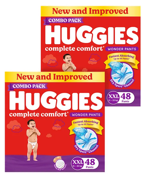 Huggies Wonder Pants Small Size Diapers - 42 Count - Medanand