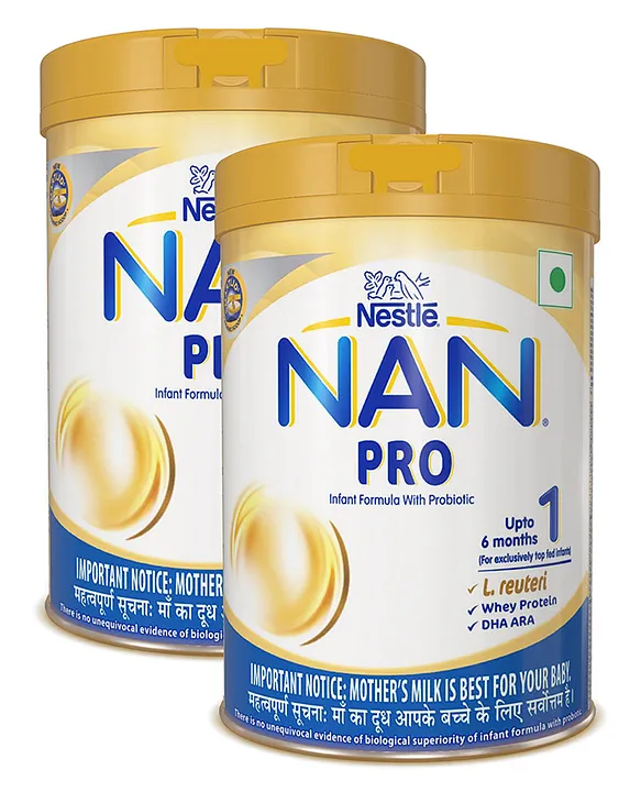 NESTLE NAN OPTIMAL PRO 1 Baby Formula w/prebiotics & iron 0-6