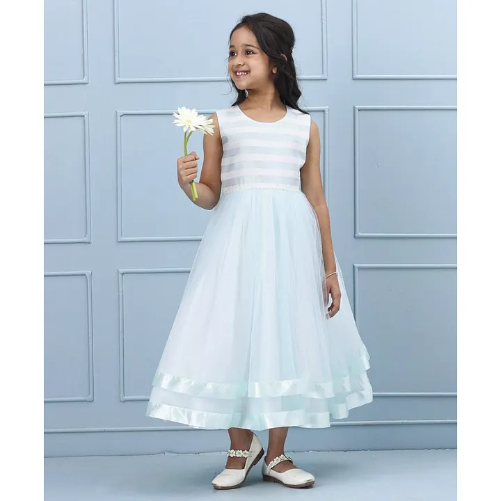 Buy Mark u0026 Mia Party Wear Sleeveless Gown Sea Green for Girls (2-3Years)  Online in India, Shop at FirstCry.com - 10224519