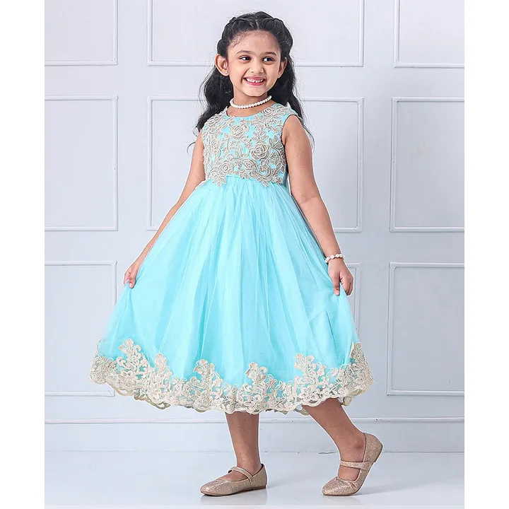 Source latest design formal evening gown frock design for baby girl navy  blue dresses on malibabacom