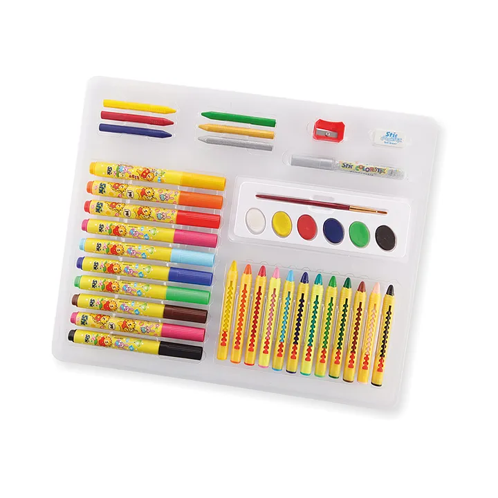 Stic Colorstix Jumbo Color Pens 12 Shades – StatMo.in – the largest online  Stationery Store