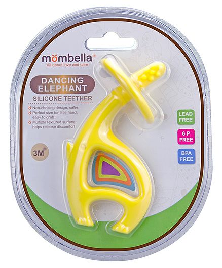 dancing elephant teether